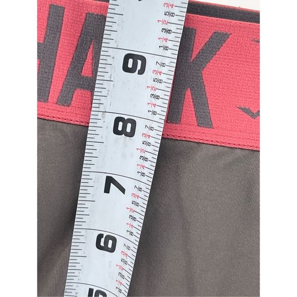 Gymshark Legging Pant Women Size Medium Gray Pink Pull On Workout Gym Seamless - Picture 5 of 13